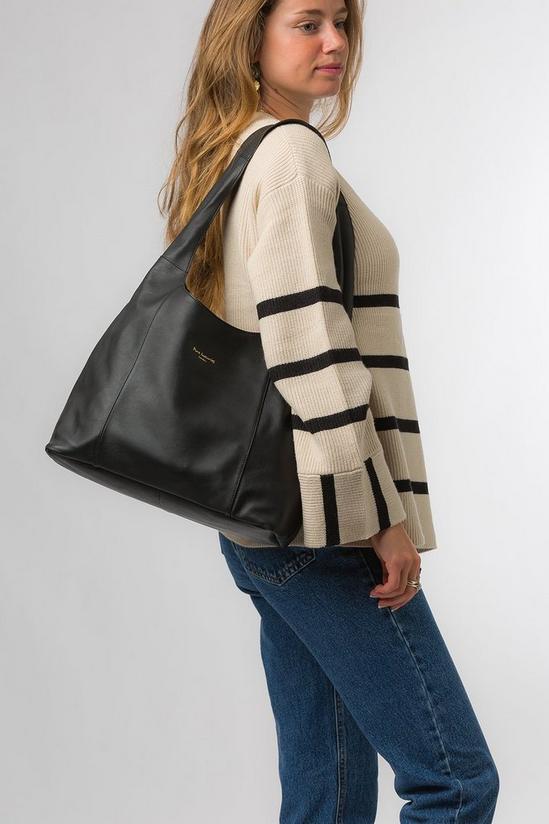 Pure Luxuries London 'Nina' Leather Shoulder Bag 2