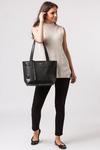 Pure Luxuries London 'Portslade' Vegetable-Tanned Leather Tote Bag thumbnail 6