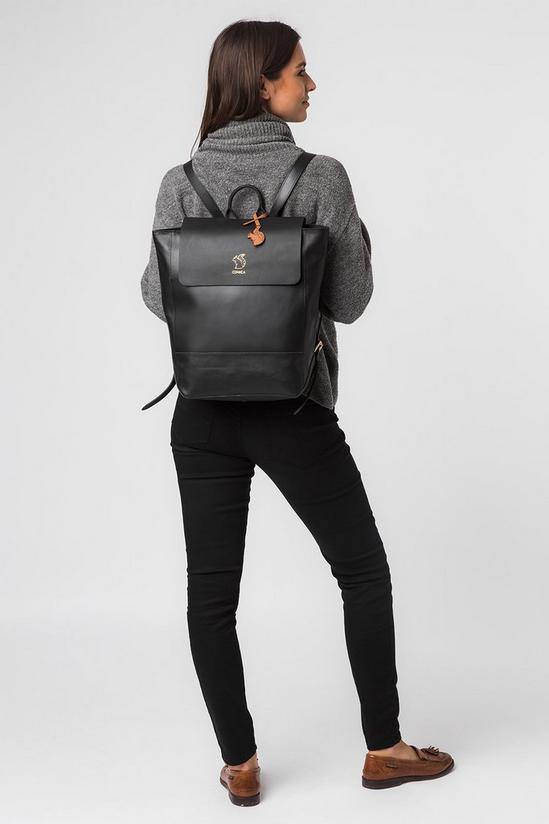 Conkca London 'Butler' Leather Backpack 2