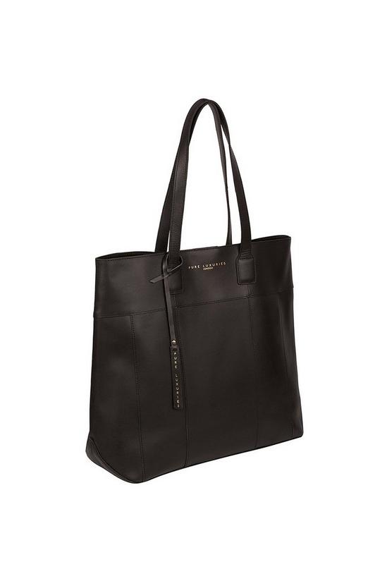 Pure Luxuries London 'Pembury' Vegetable-Tanned Leather Extra-Large Shopper Bag 3
