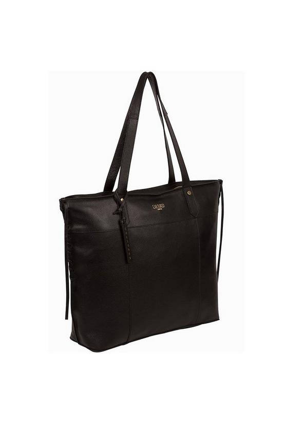 Cultured London 'Bromley' Leather Tote Bag 4