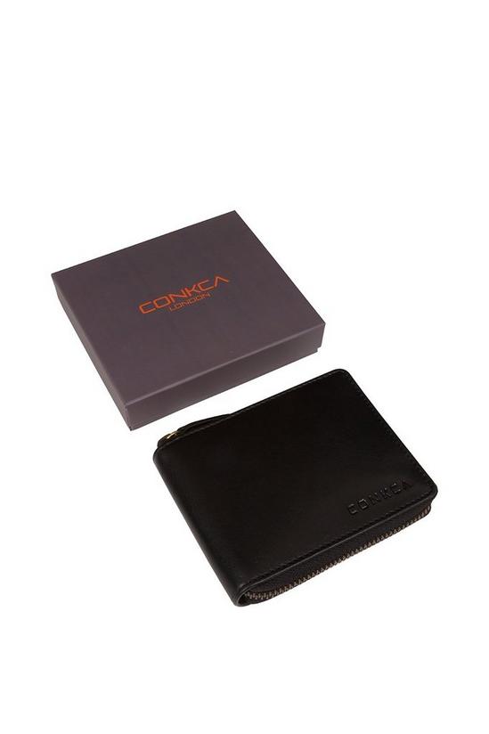 Conkca London 'Chief' Leather Wallet 5