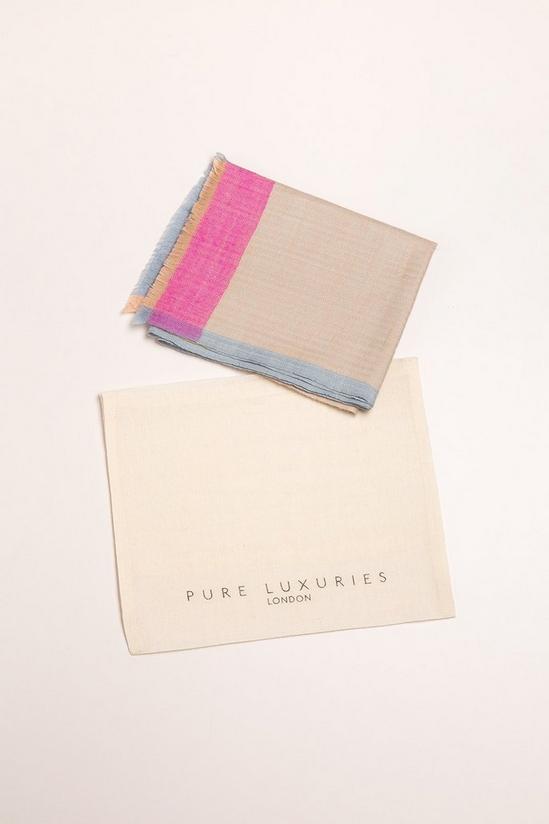 Pure Luxuries London 'Hue' Cashmere & Merino Wool Neckerchief 5