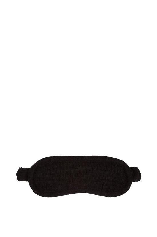 Pure Luxuries London 'Levens' 100% Cashmere Eye Mask 1