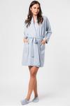 Pure Luxuries London 'Alston' Cashmere & Merino Wool Medium Dressing Gown thumbnail 2