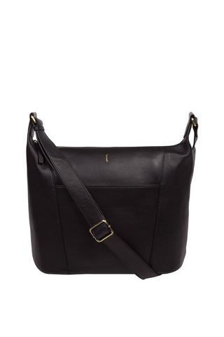 Collection @ Debenhams medium soft black leather double sided shoulder bag