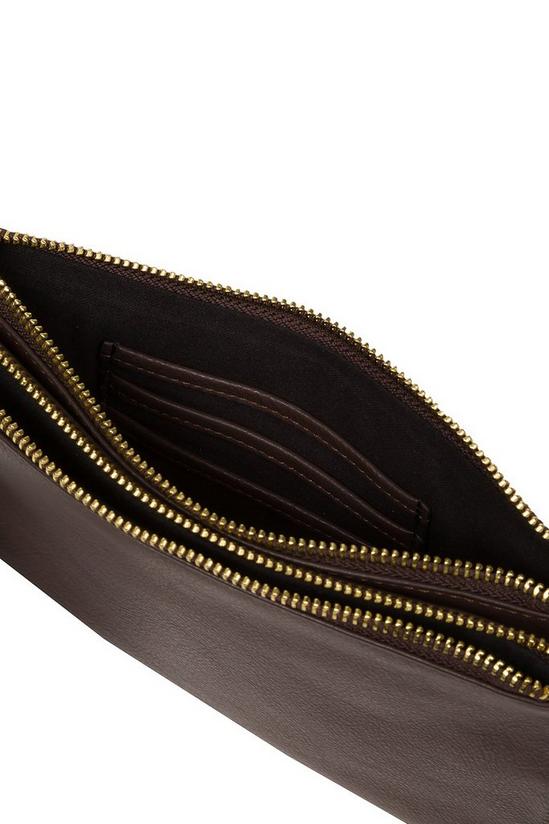 Pure Luxuries London 'Addison' Nappa Leather Clutch Bag 6