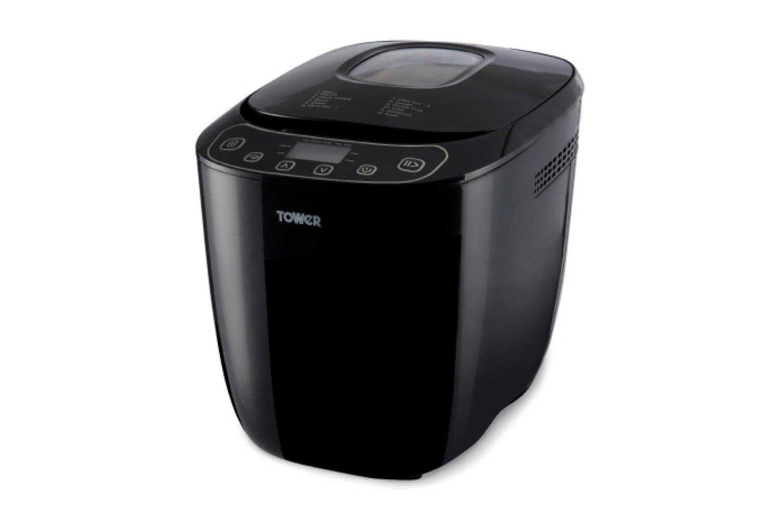 Tower T11003 Bread Maker with 12 programmes - Black