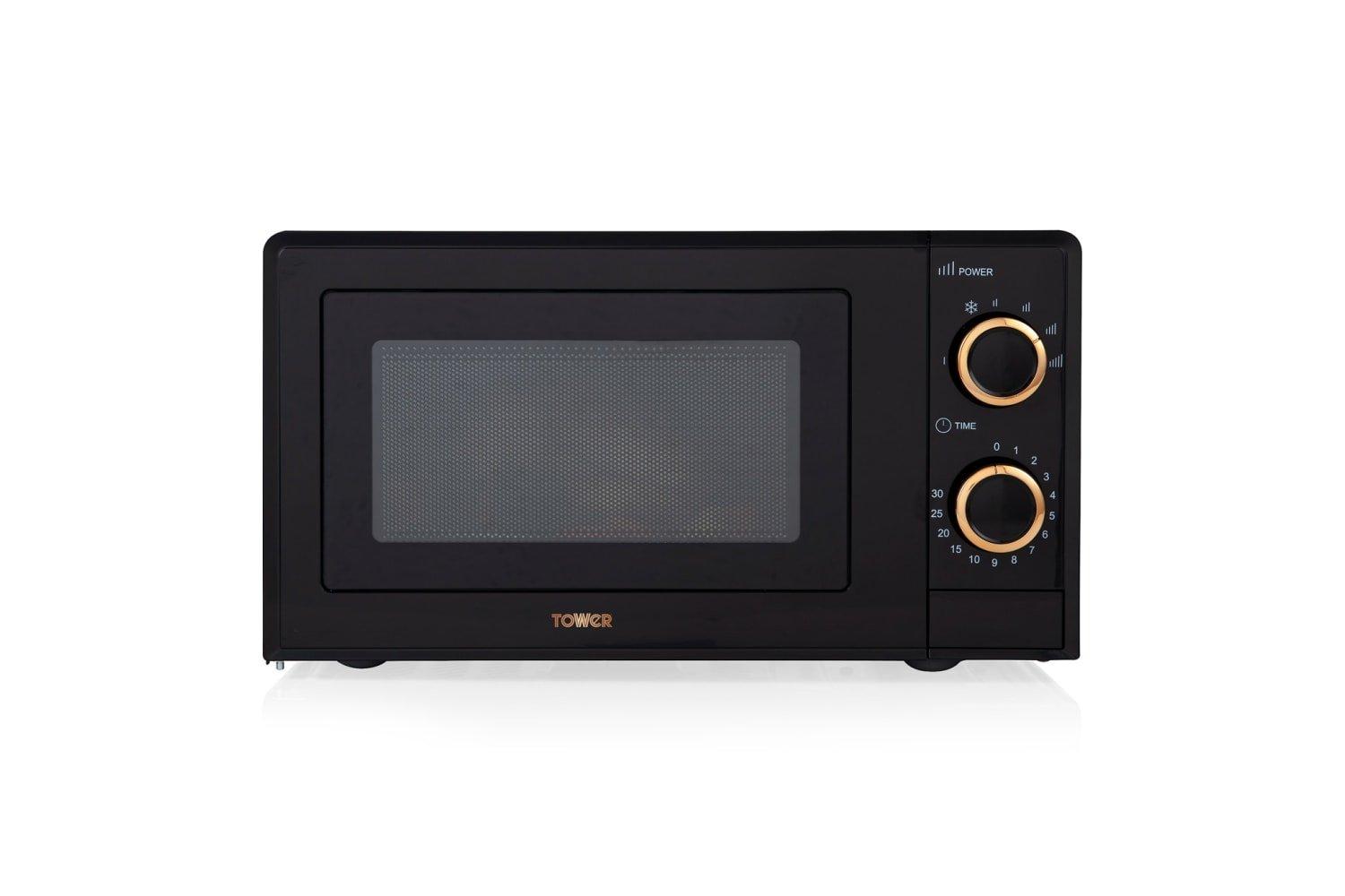 Rose Gold 700W 17 Litre Manual Microwave