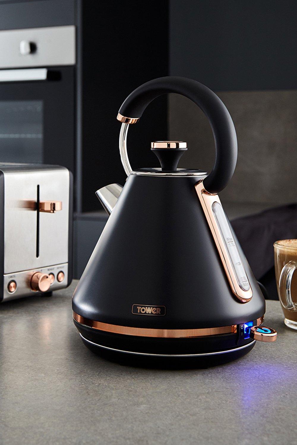 Pinky Up - Parker Rose Gold Electric Tea Kettle