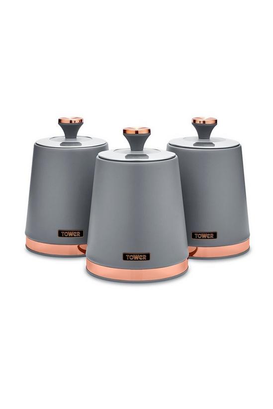 Tower Cavaletto Set of 3 Canisters 1