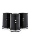 Tower Belle Set of 3 Canisters Noir thumbnail 1