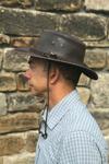 Hawkdale Cowboy Style Leather Hat thumbnail 5