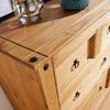 Home Source Corona 2+2 Drawer Rustic Bedroom Storage Chest thumbnail 3