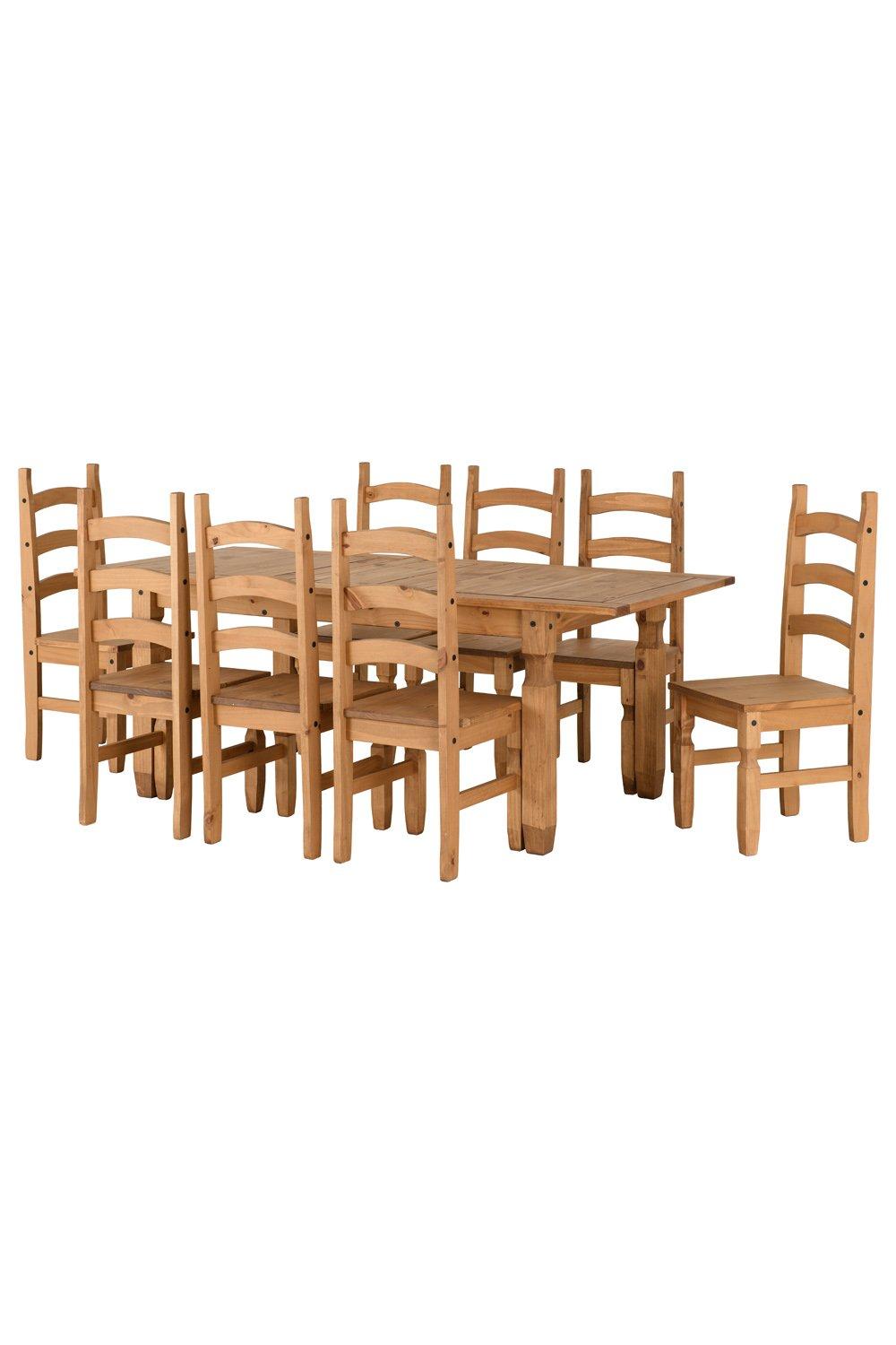 Corona Extending Dining Set (8 Chairs)
