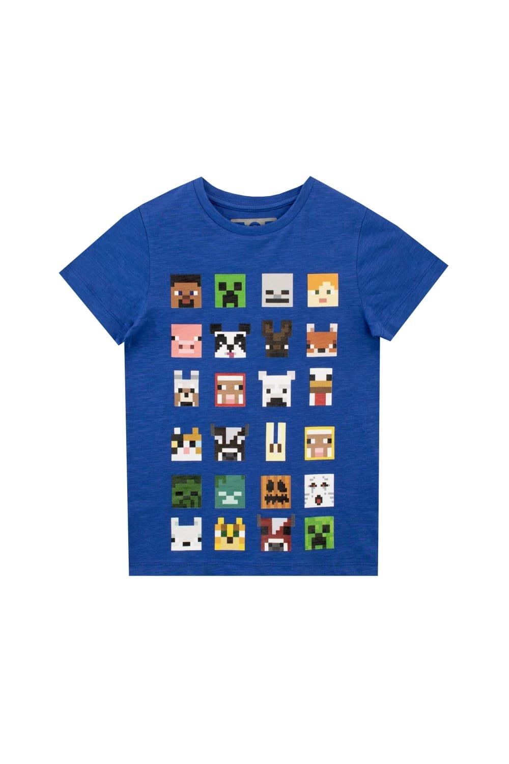 Pixelated Character Gaming T-Shirt