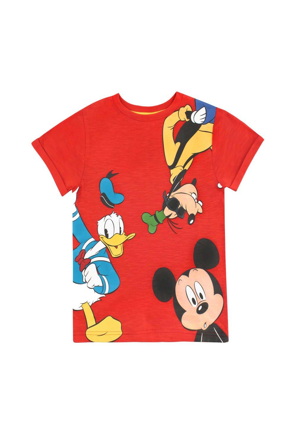 Mickey Mouse And Friends Print T-Shirt