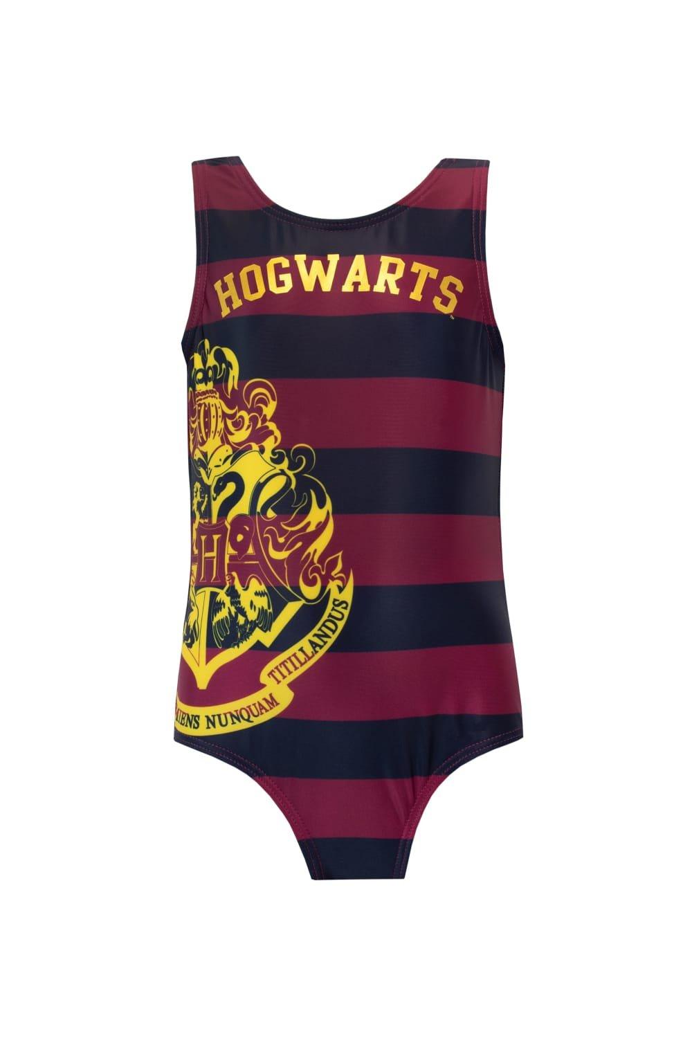 Hogwarts Crest Stripe Swimsuit