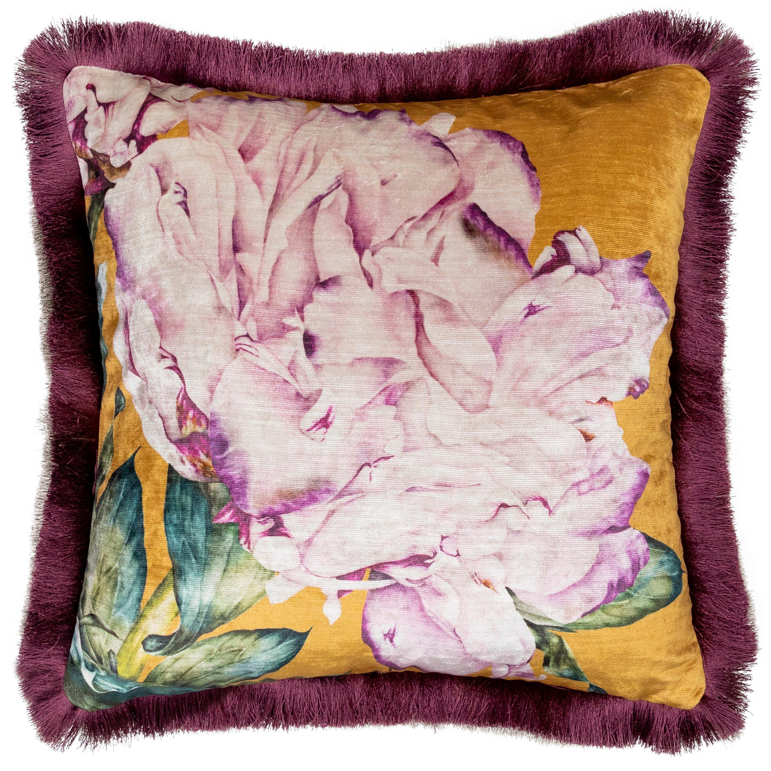 Parcevall Floral Fringed Cushion