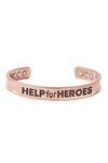 Help for Heroes Copper Therapy Bracelet thumbnail 1