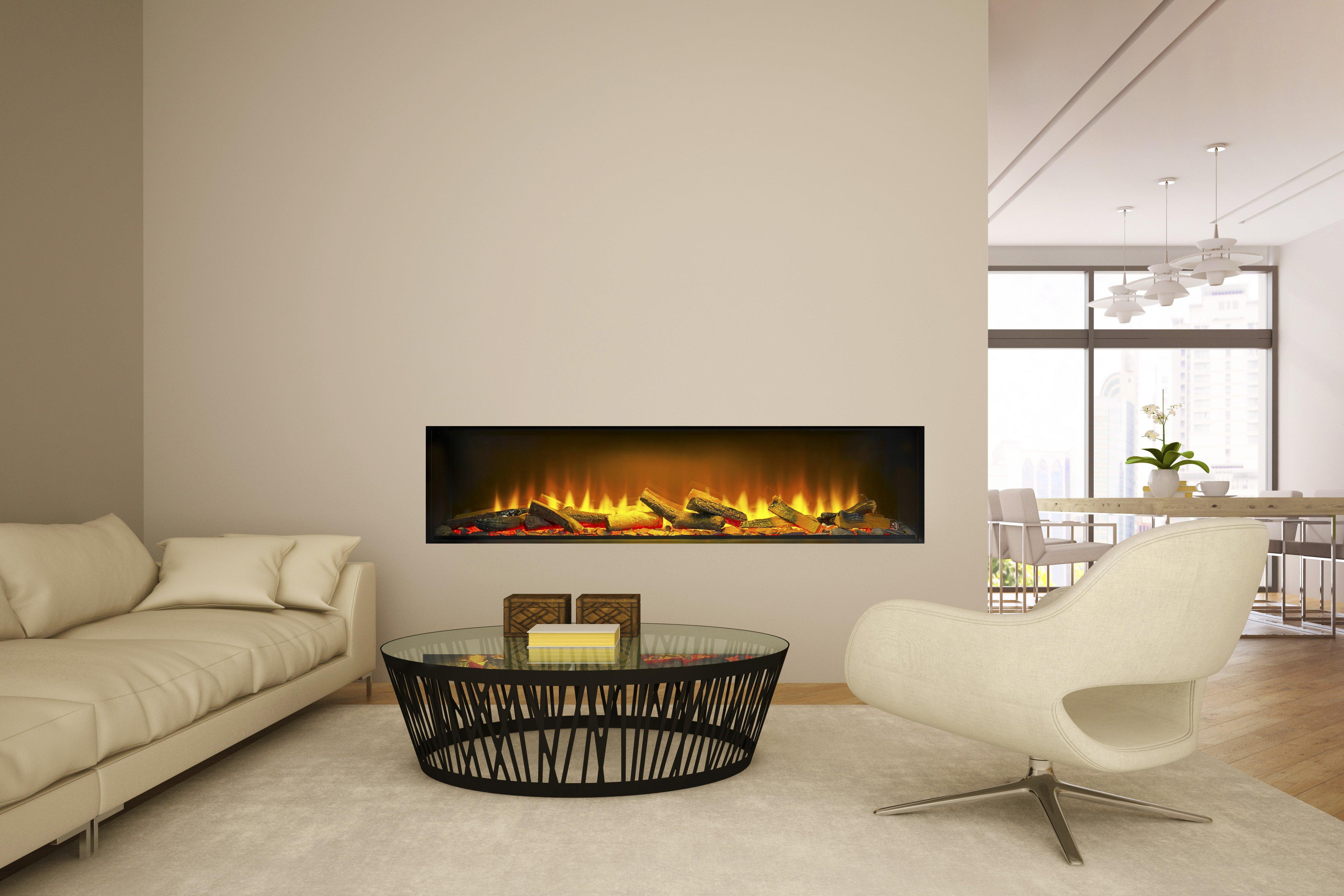 Acantha Aspire 125 Fully Inset Media Wall Electric Fire