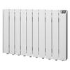 Adam Fires & Fireplaces Adam Alba Oil-Filled 1500W Electric Radiator in White thumbnail 1