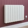 Adam Fires & Fireplaces Adam Alba Oil-Filled 1500W Electric Radiator in White thumbnail 6