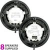Loops Active Bluetooth 8x Ceiling Speaker Kit 50W Wireless HiFi Audio Streaming System thumbnail 4