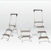 Loops 0.7m PREMIUM TRADE Folding Step Ladders 3 Tread Anti Slip Aluminium Safety Steps thumbnail 4