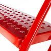 Loops 10 Tread HEAVY DUTY Mobile Warehouse Stairs Punched Steps 3.25m Safety Ladder thumbnail 3