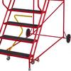 Loops 9 Tread HEAVY DUTY Mobile Warehouse Stairs Anti Slip Steps 3.03m Safety Ladder thumbnail 3