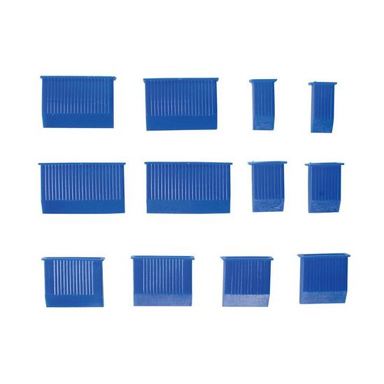 Loops 12 PACK Chisel Tip Edge Guard Protectors Strong Plastic Cap Covers Sleeves 2