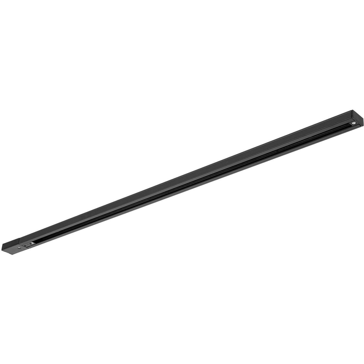 3m Commercial Lighting Display Track - Live & Dead Ends - Black - Single Circuit