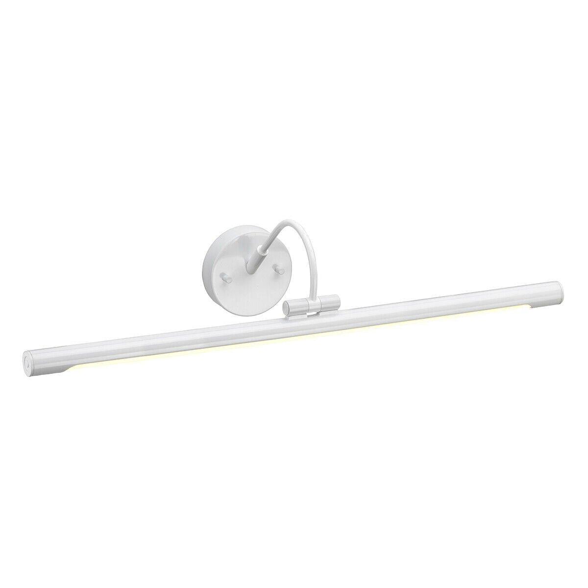 Single Bulb Adjustable LED Fitting Picture Light Slim White LED 7.9W Bulb