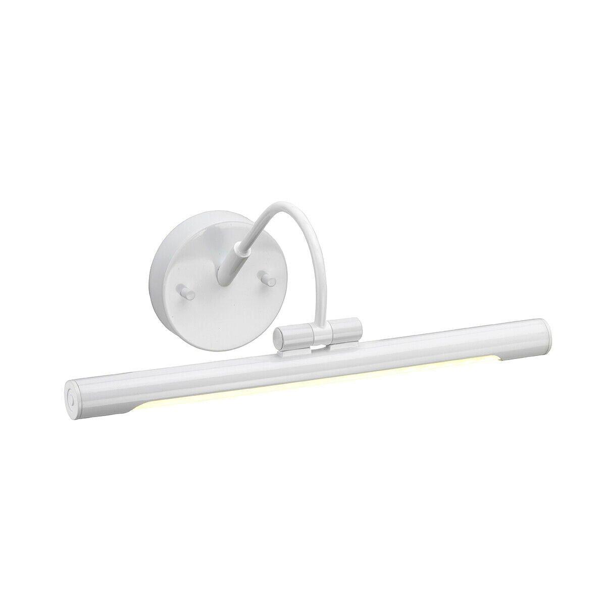 Single Bulb Adjustable LED Fitting Picture Light White LED 4.6W Bulb
