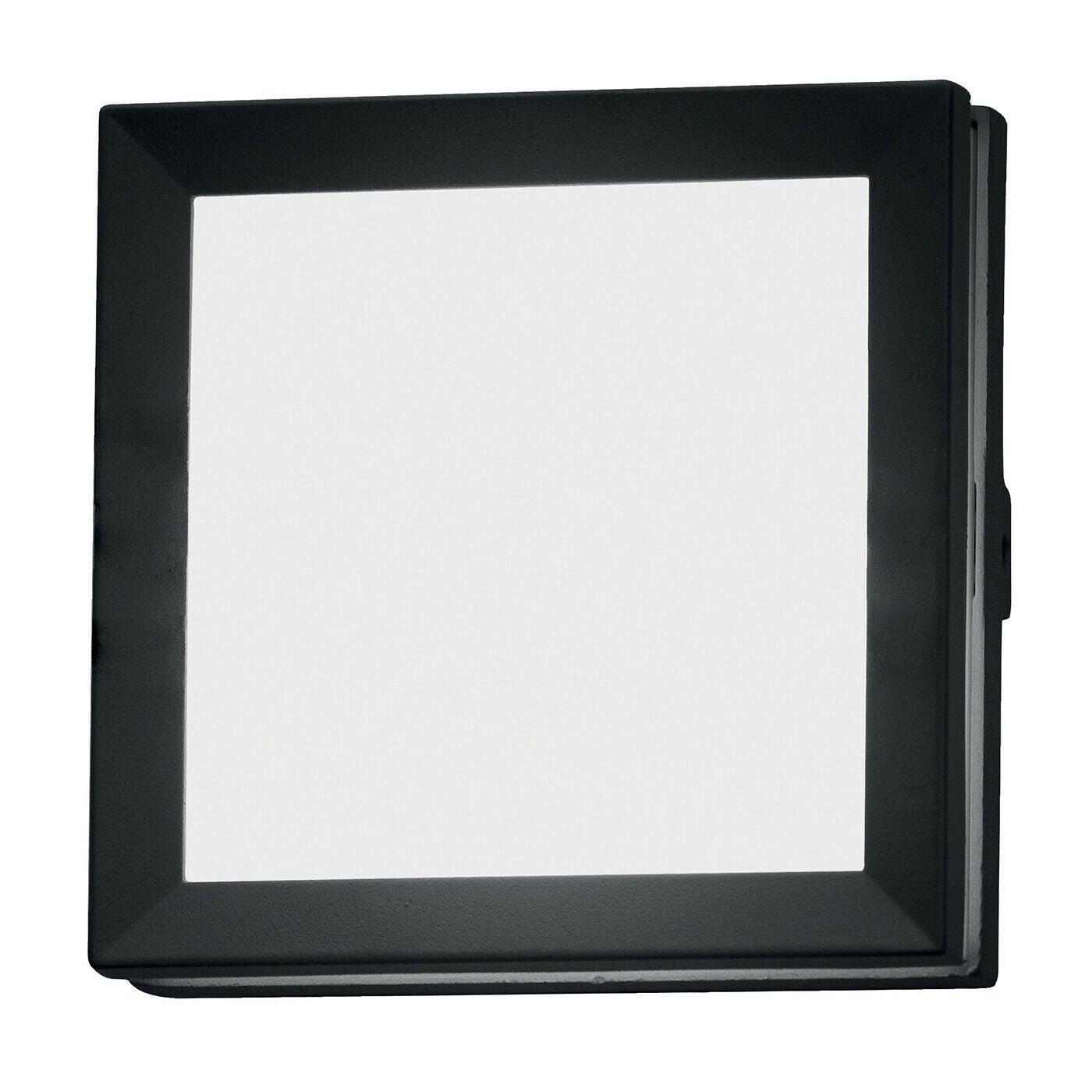 Outdoor IP54 Wall Light Graphite LED GX53 9W d00480