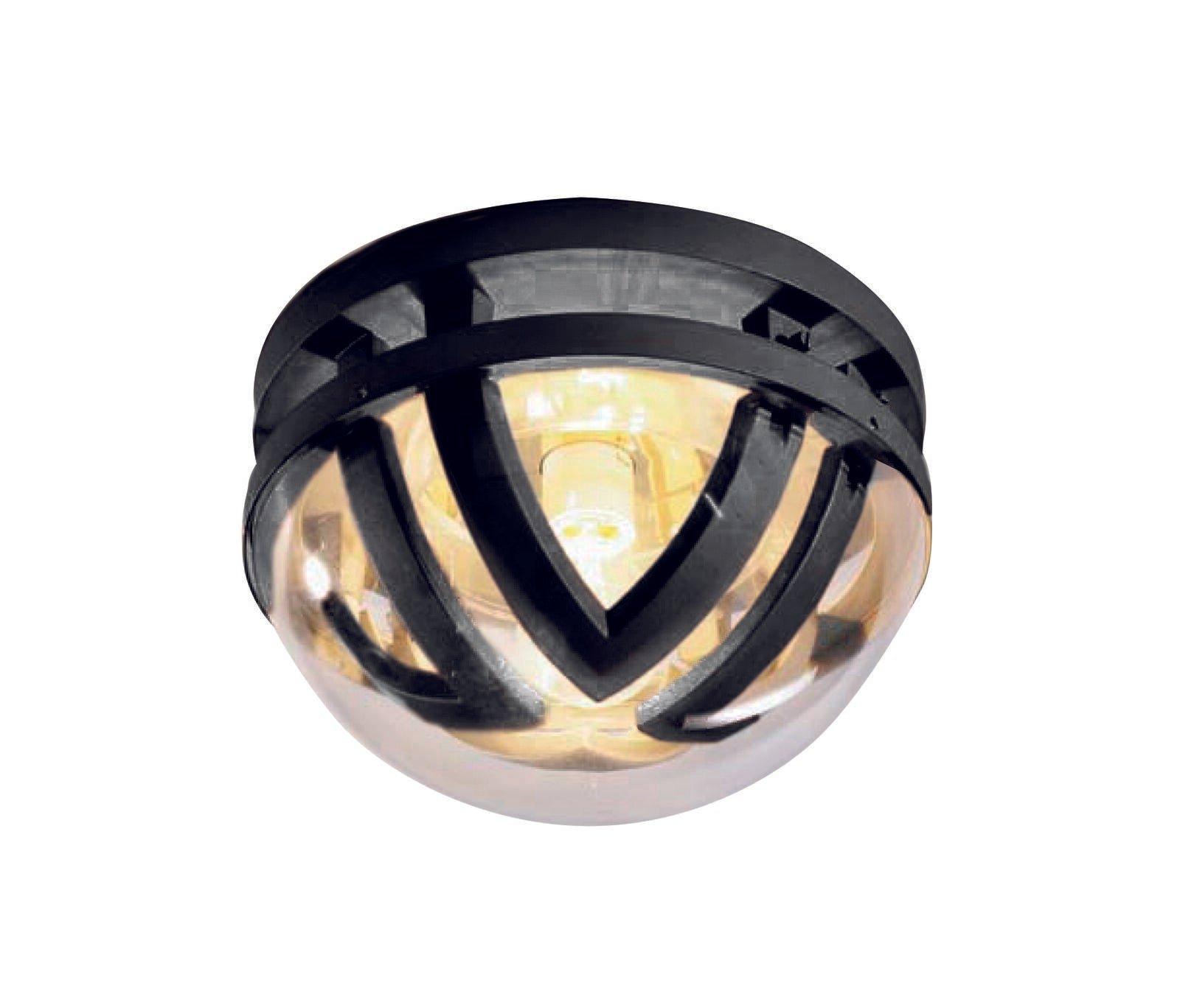 Outdoor IP54 Wall Light Graphite LED E27 100W d01054