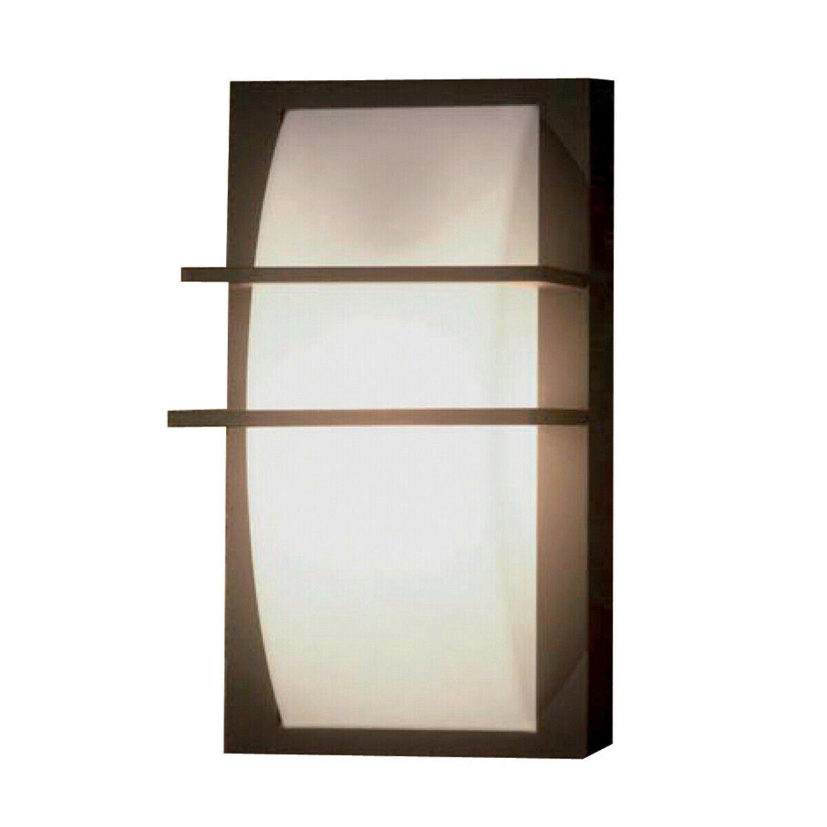 Outdoor IP65 Wall Light Graphite LED E27 100W