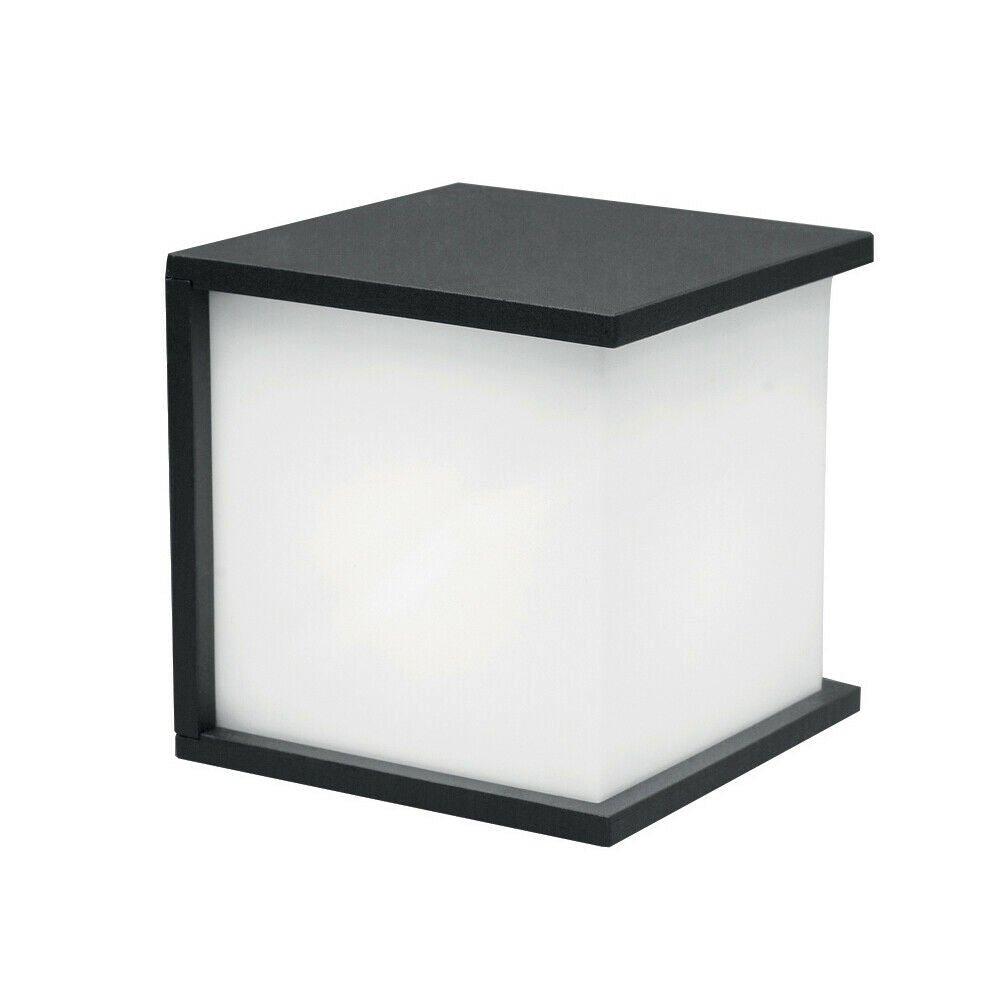 Outdoor IP54 Wall Light Graphite LED E27 60W d02533