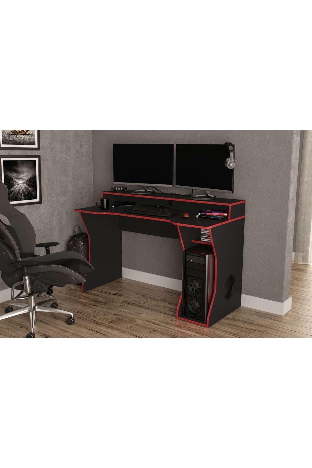 Enzo Gaming Computer Desk Black