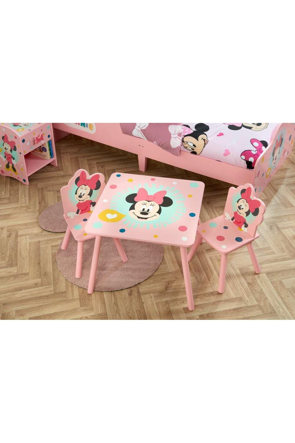 Minnie Mouse Table & Chairs