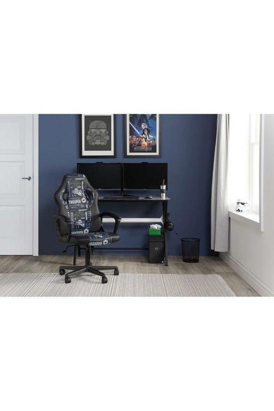 Disney Home Official Disney Star Wars Blue Computer Gaming Office Swivel Chair 1