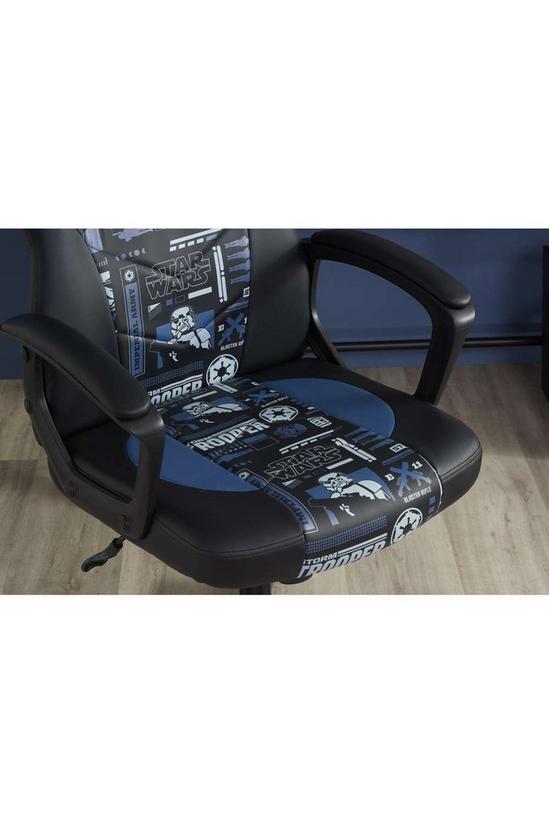 Disney Home Official Disney Star Wars Blue Computer Gaming Office Swivel Chair 4