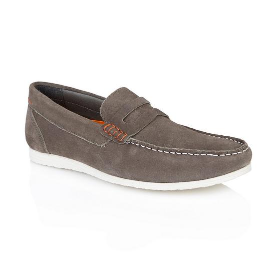 Silver Street London Stanhope Suede Casual Penny Loafers 1