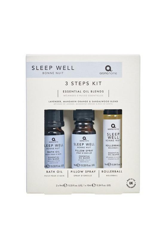 Aroma Home Sleep Well Set - Pillow Spray, Rollerball and Bath Oil 1