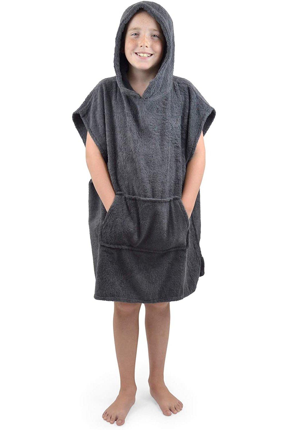 Hooded Towel Poncho