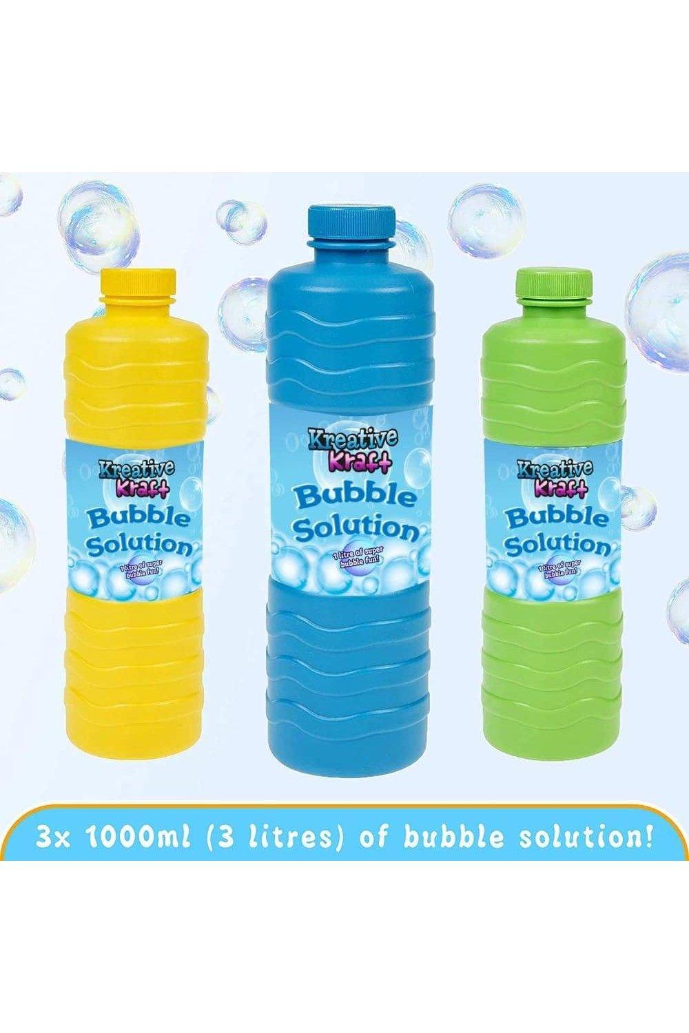 34Oz 3 Pack Bubble Solution