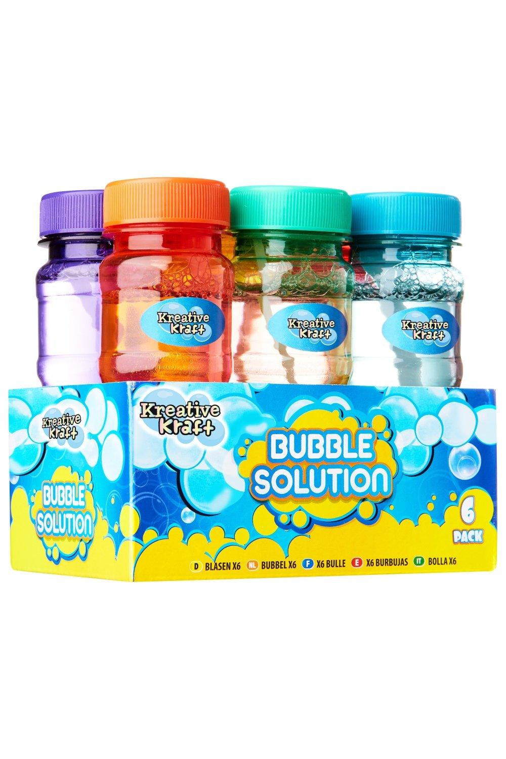 6 Pack Bubble Solution