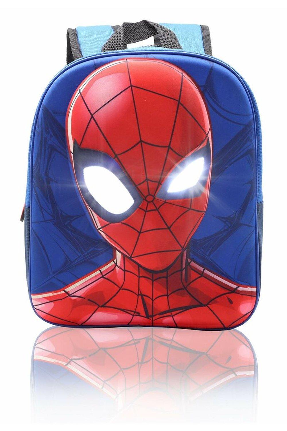 Light Up Eyes Spiderman Backpack