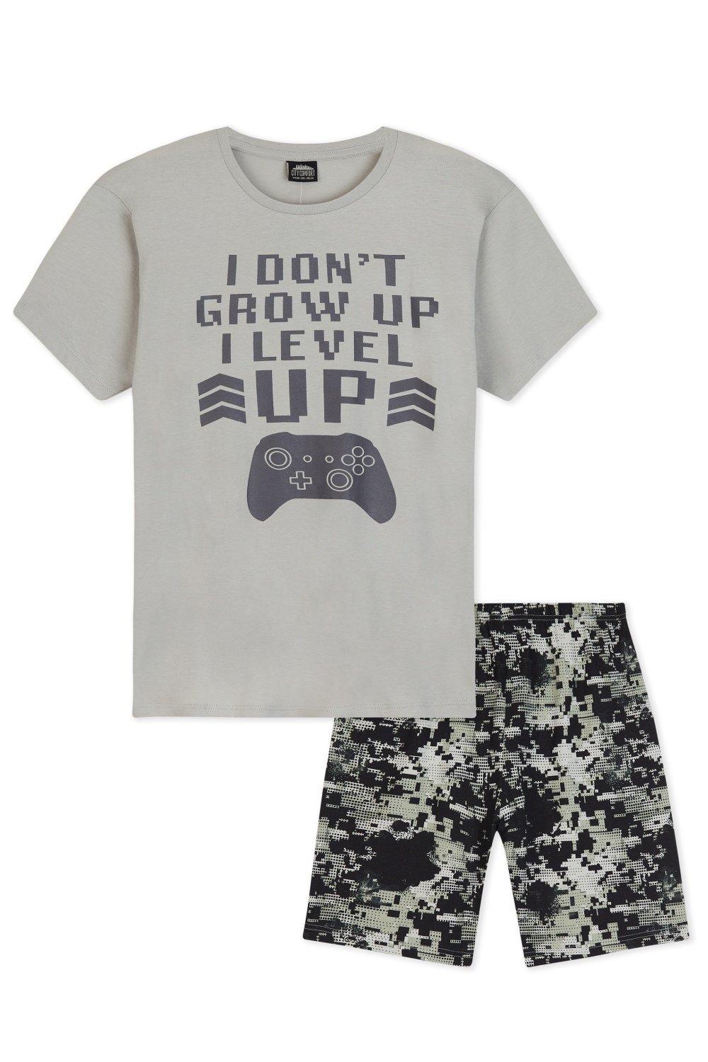 Gaming Pyjama Set I Don’t Grow Up / I Level Up